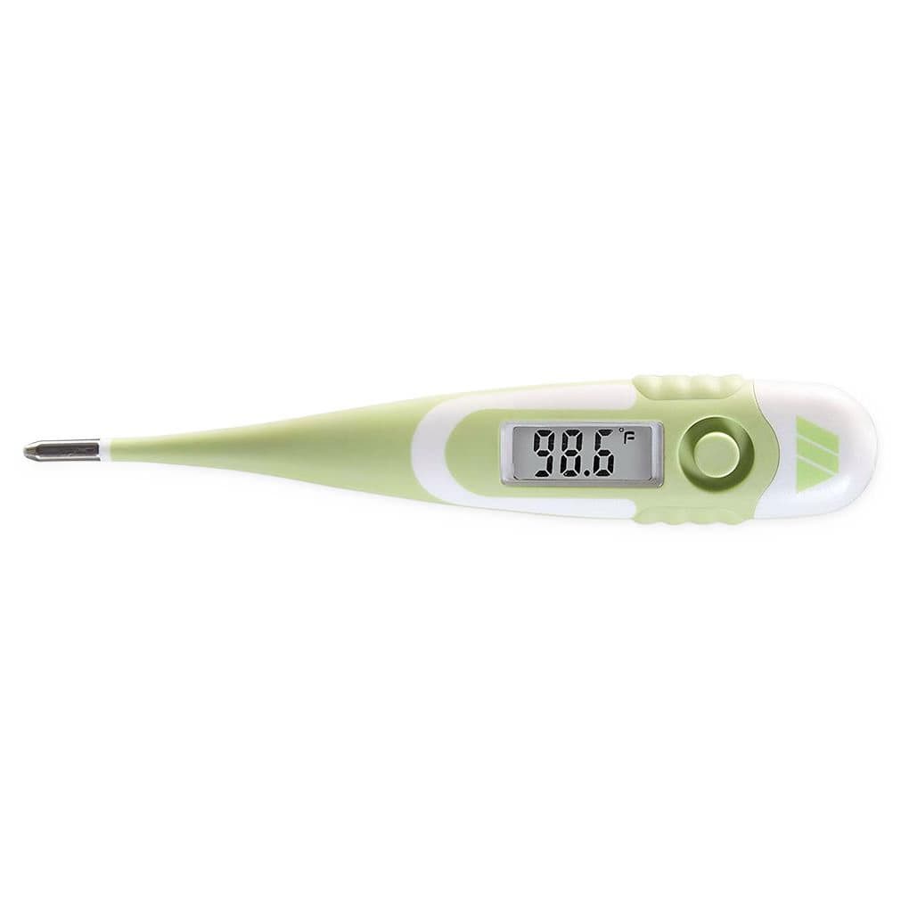 HealthSmart Digital Thermometer, Waterproof, Flexible Tip - Image 1