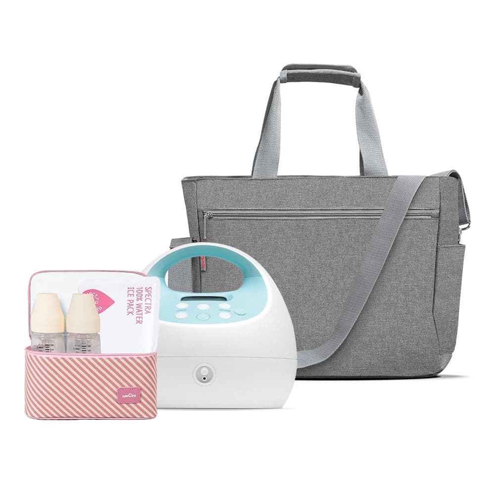 Spectra S1 Plus Black Tote Breast Pump Kit