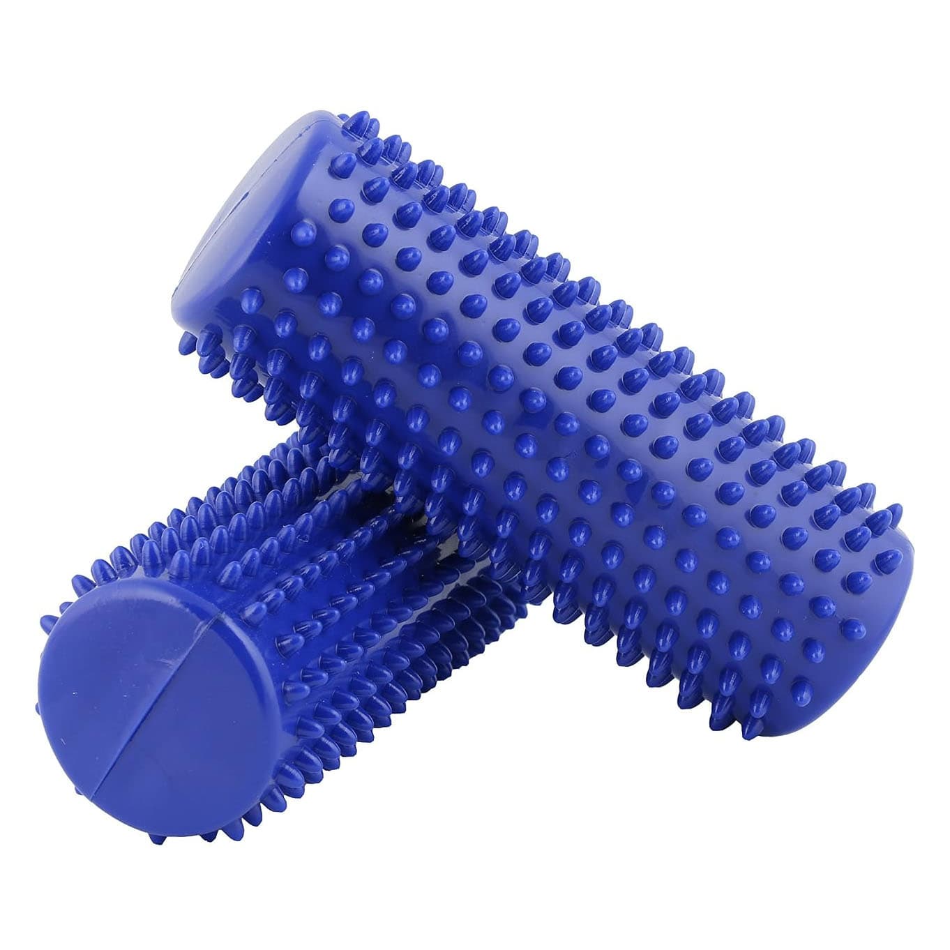 CanDo Massage Roll, 6.5 x 16 cm, Blue - Pair - Image 1