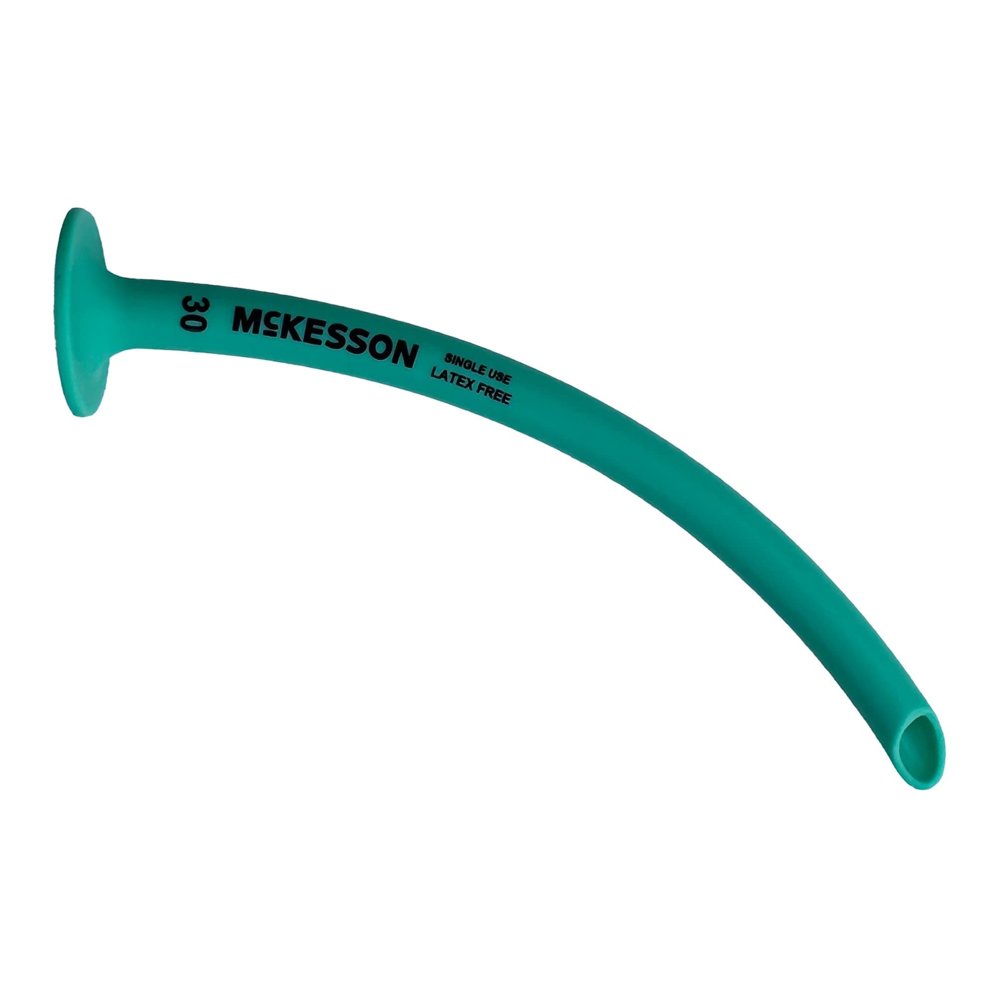 McKesson Nasopharyngeal Airway Green Sterile, 30 Fr., 21 to 30 Fr. - Box of 10 - Image 1