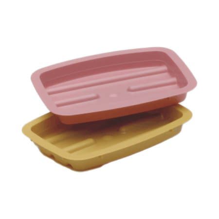 Medegen Plastic Soap Dish, Gold - Case of 1000 - Image 1