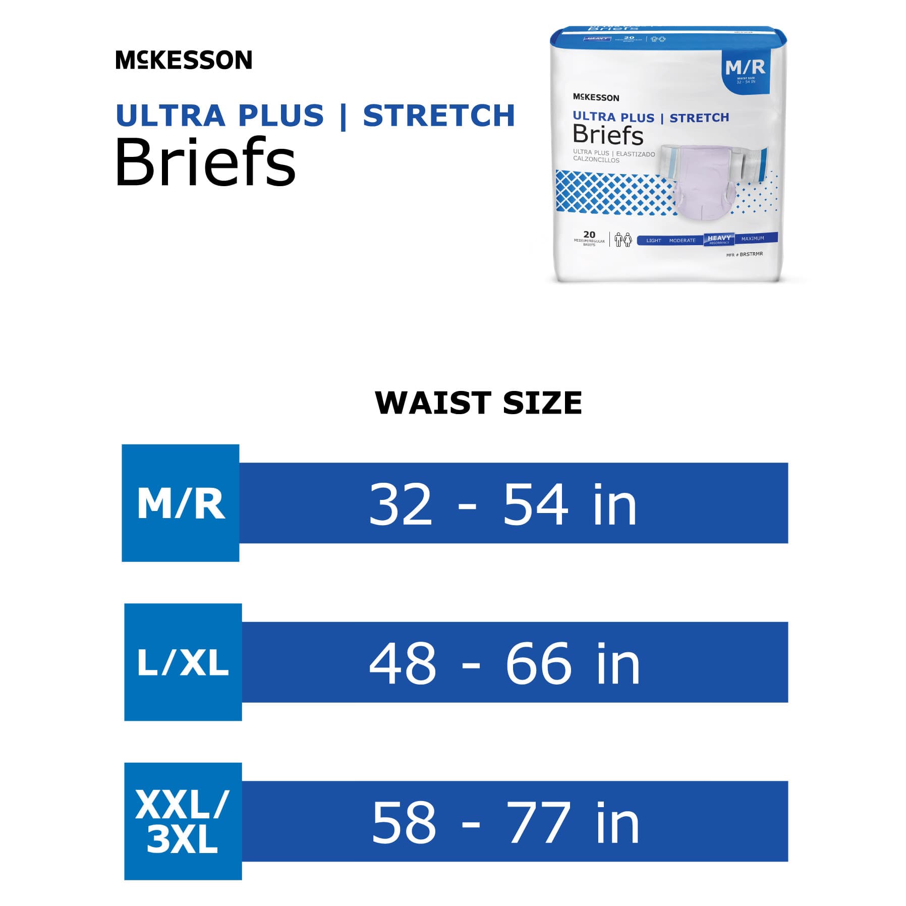 McKesson Ultra Plus Stretch Briefs - Image 4