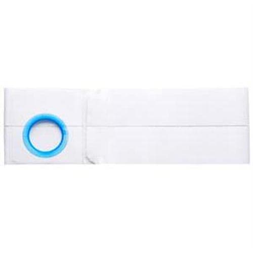 Nu-Form 6" Ostomy Support Belt With Prolapse Flap, 2-1/2 Inch Medium, White - Each - Image 1