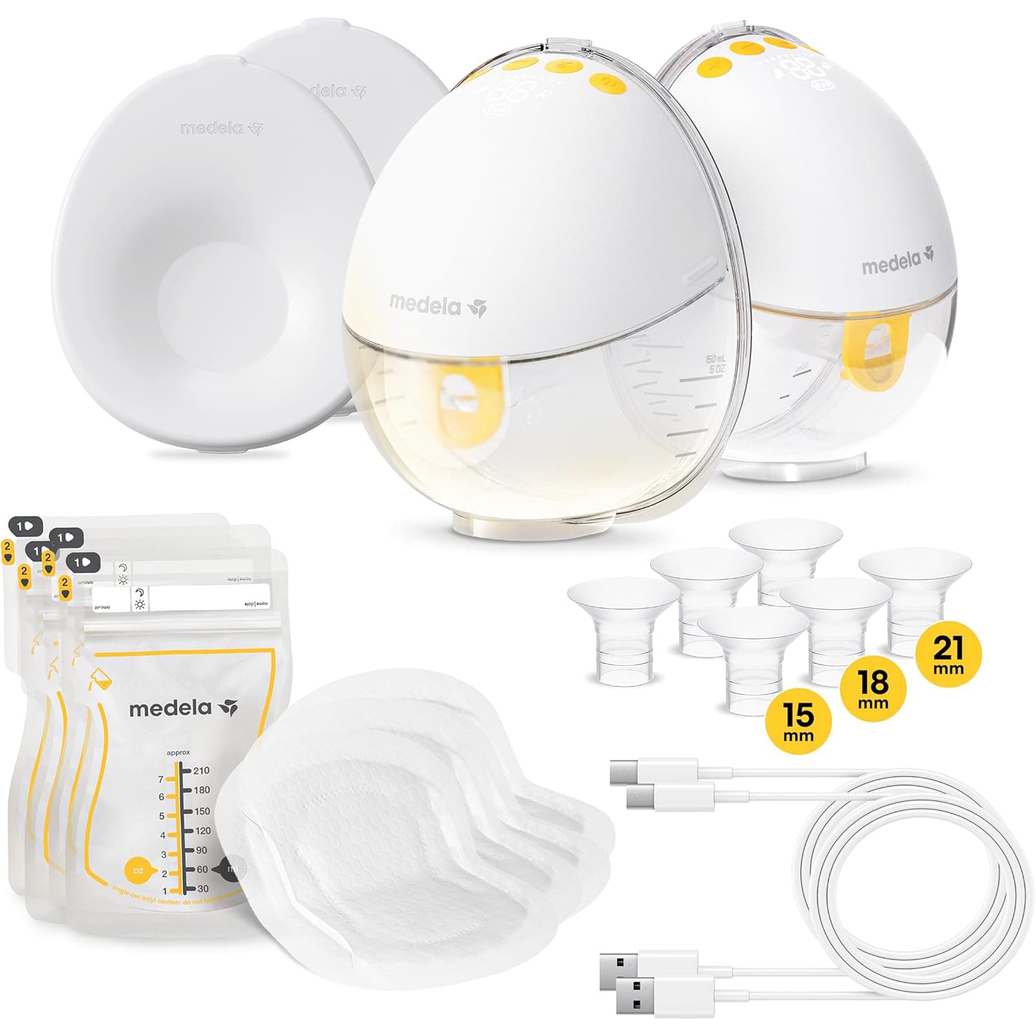 Medela Motion InBra Wearable Double Electric Breast Pump - Each - Image 1
