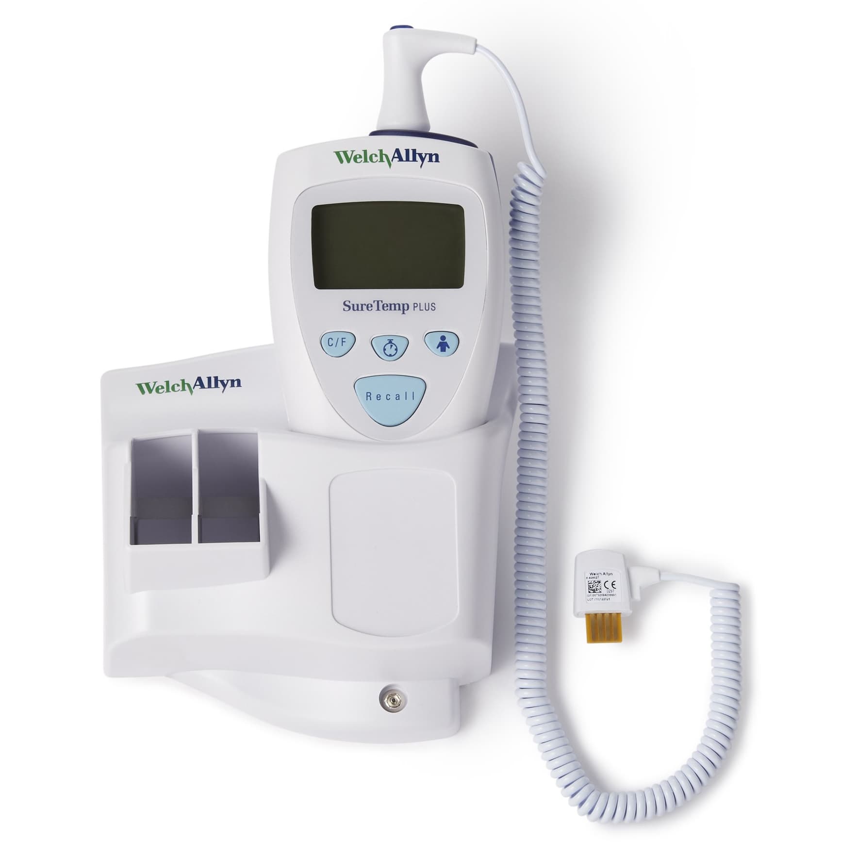 SureTemp Plus Electronic Thermometer with Wall Mount - Image 2