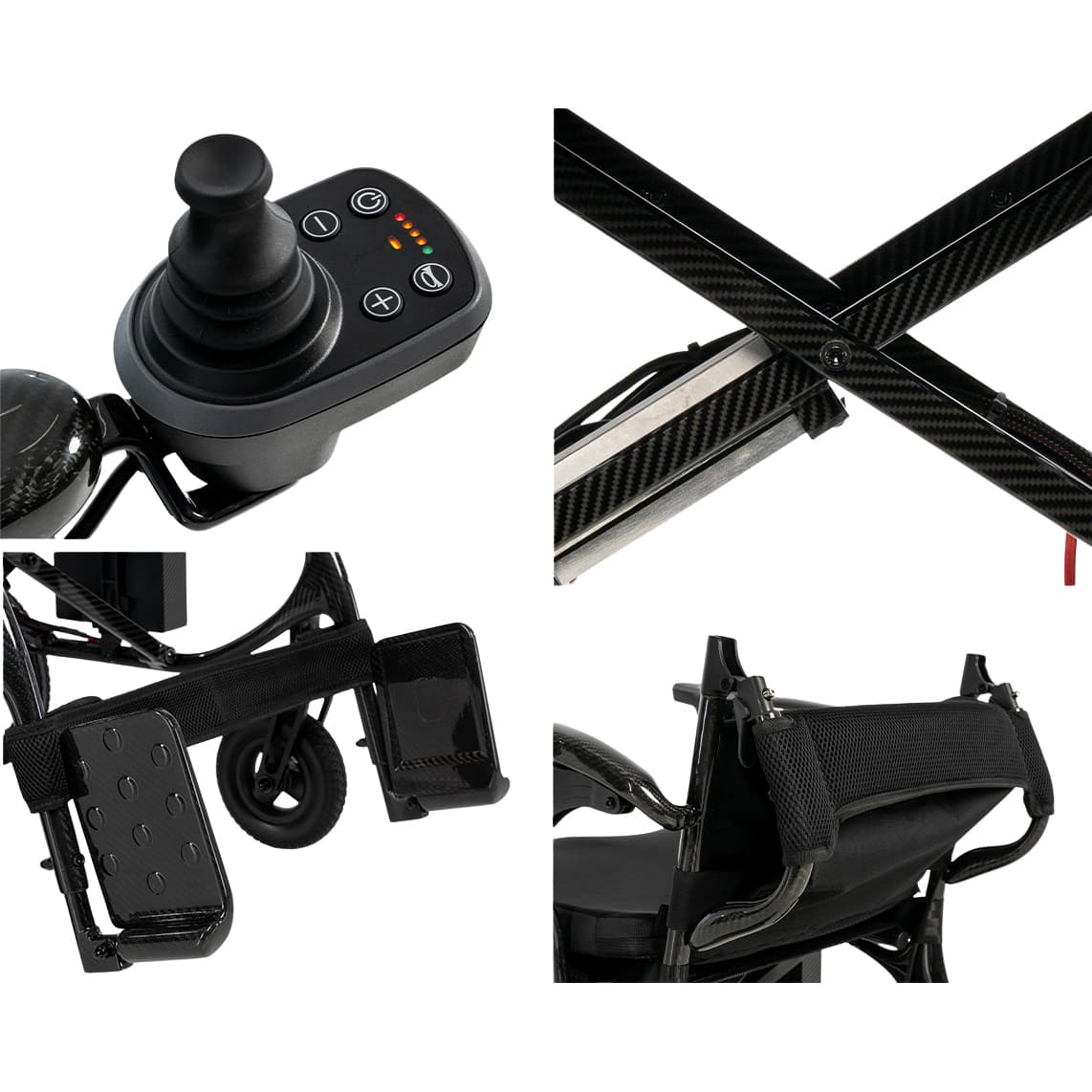 Pride Jazzy Carbon 27X power wheelchair - Image 3