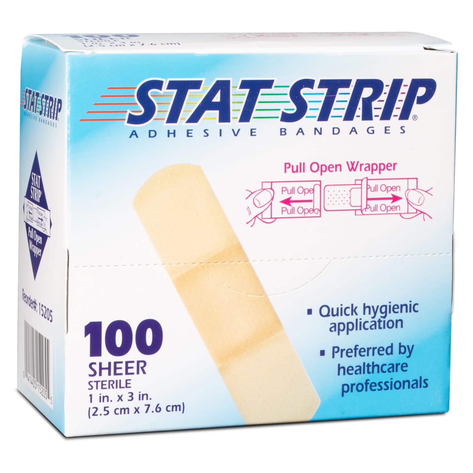 Dukal American White Cross Stat Strip Adhesive Strip - Image 2