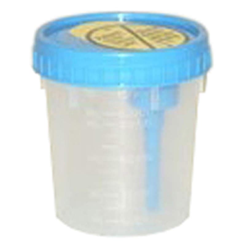 Vacutainer Urine Specimen Container with Integrated Transfer Device, Disposable, 120 mL - Case of 200 - Image 1