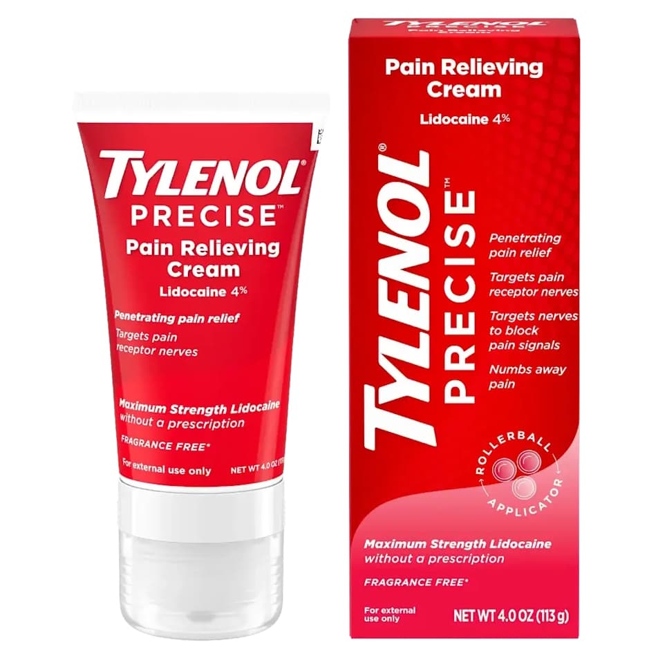 Tylenol Precise Pain Relieving Cream, 4 oz - Each - Image 2