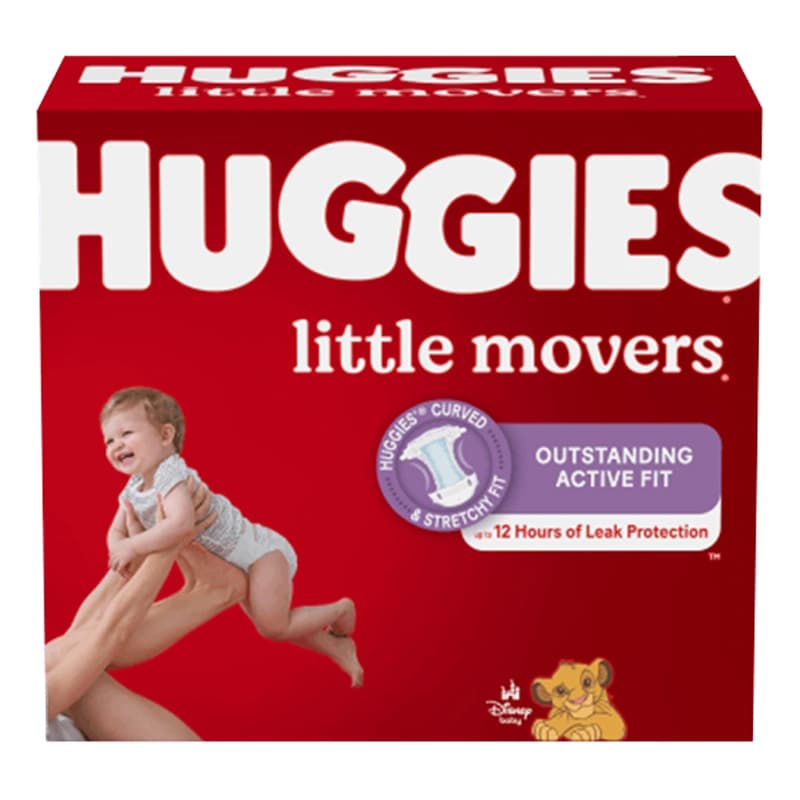 Huggies Little Movers Baby Diapers