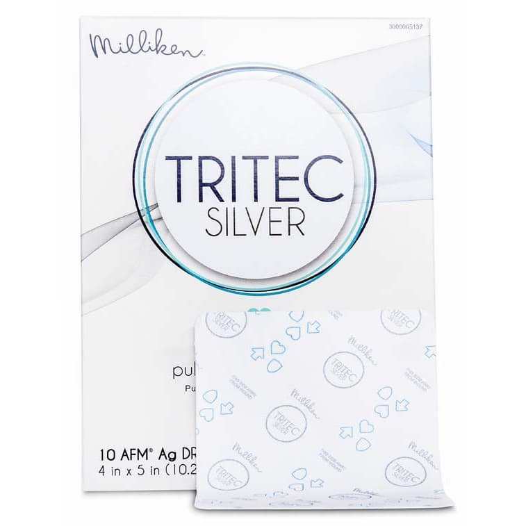 TRITEC Silver Contact Layer Dressing, 4" X 5" - Case of 100 - Image 1