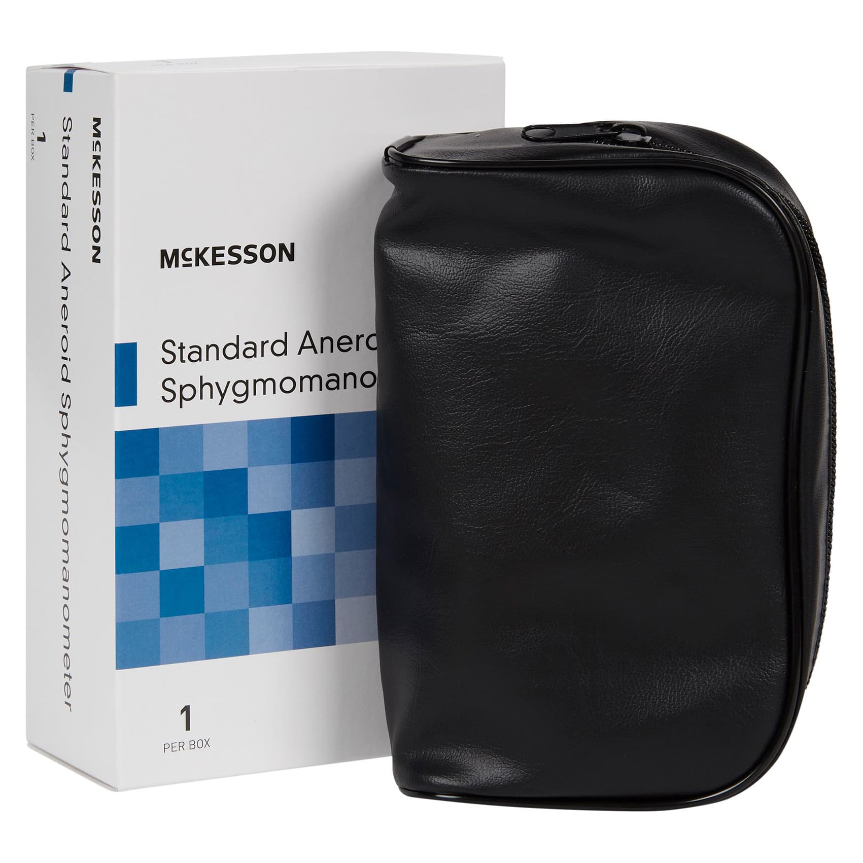 McKesson 2-Tube Pocket Aneroid Sphygmomanometers Unit with Pediatric Cuff