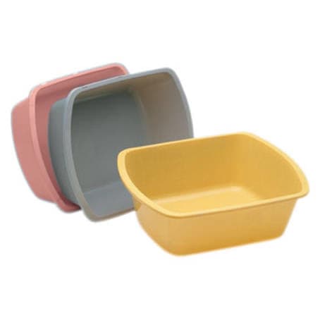 Medegen Medical Products LLC Wash Basin, Gray, 4.2 X 10 X 12.6 Inch, 6 Quart - Each - Image 1