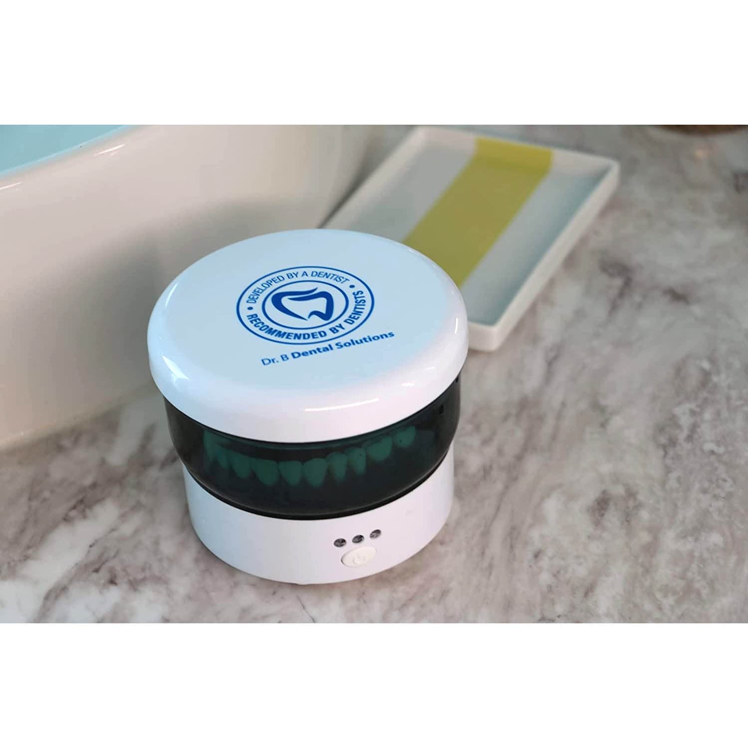 Dr. B Dental Solutions Sonic Cleaner Vibrating Denture Bath - Image 4