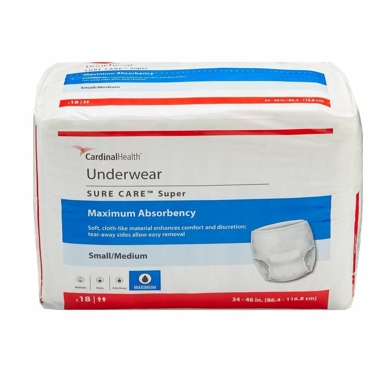 Cardinal Health Sure Care Super Protective Underwear