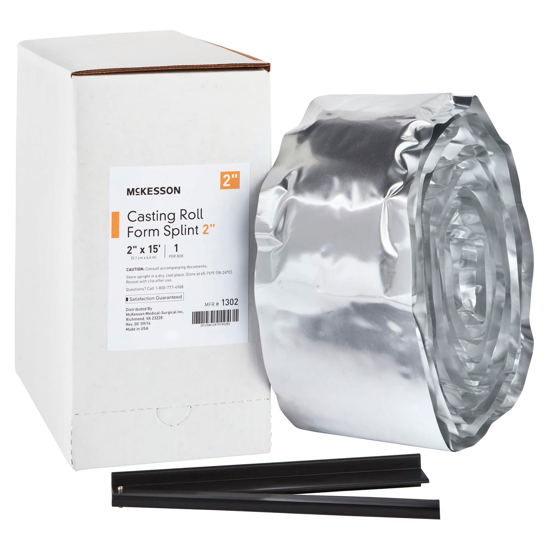 McKesson Padded Splint Roll White NonSterile