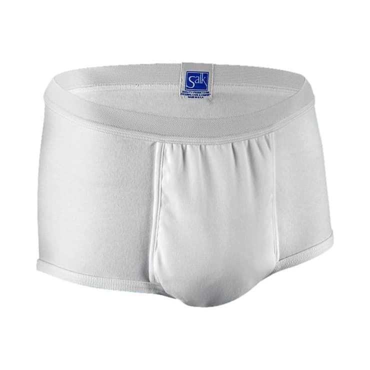 Salk Light & Dry Breathable Men's Incontinence Briefs, Medium - Image 1