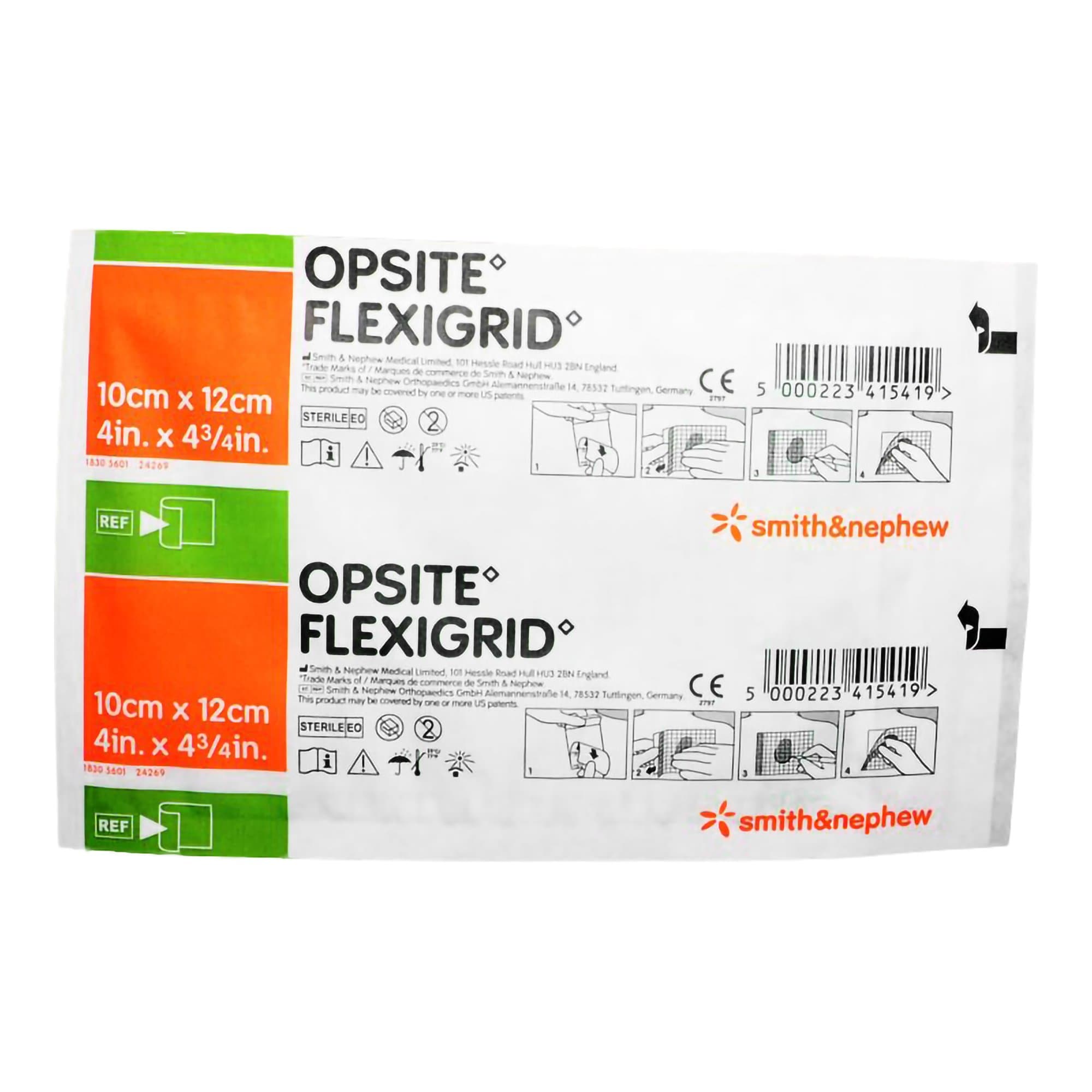 Smith & Nephew Opsite Flexifex Transparent Adhesive Film Dressing