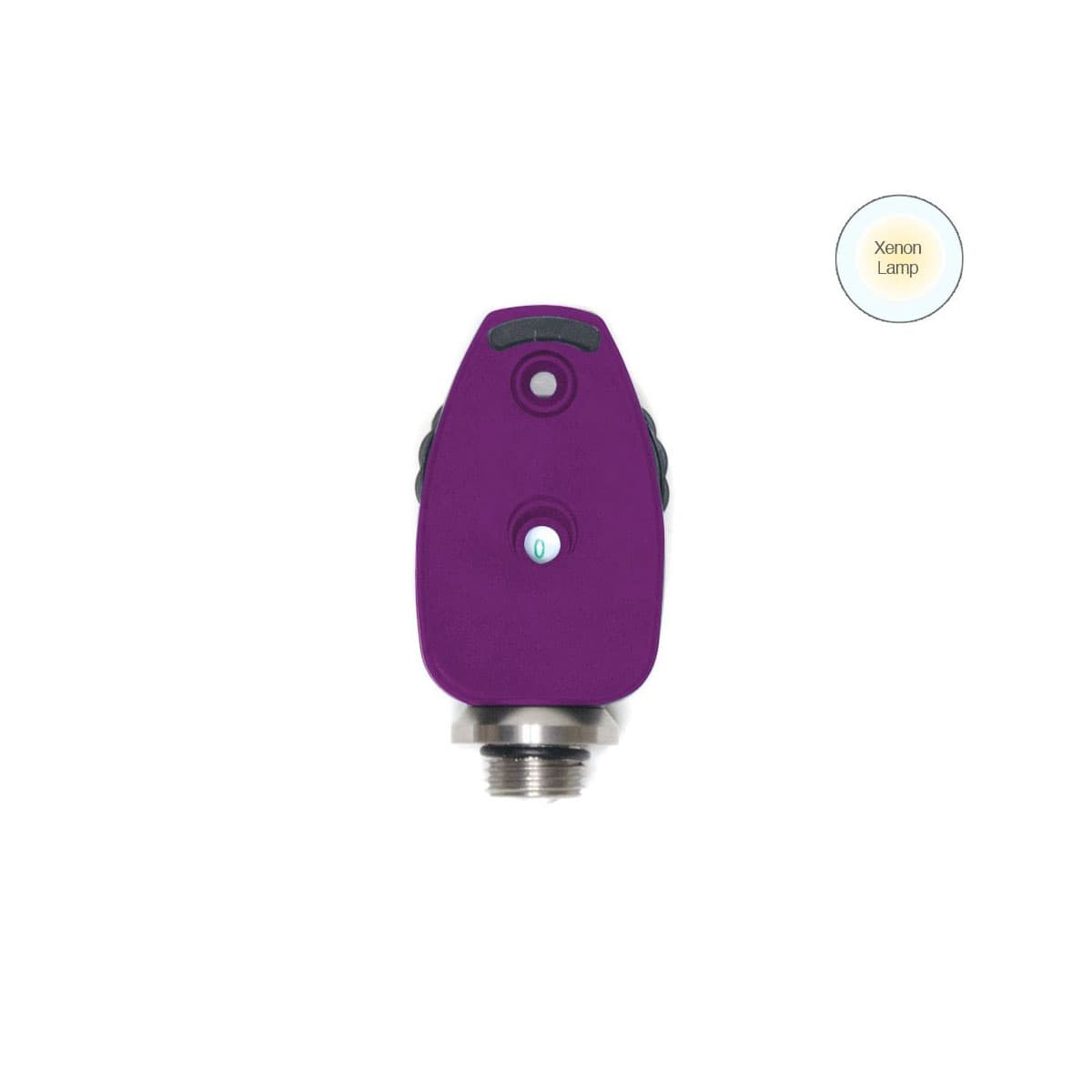 ADC Diagnostix 5140N 2.5V Pocket Ophthalmoscope Head, Purple, Xenon - Image 1
