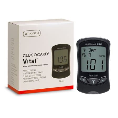 Glucocard Vital Blood Glucose Meter - Each - Image 1