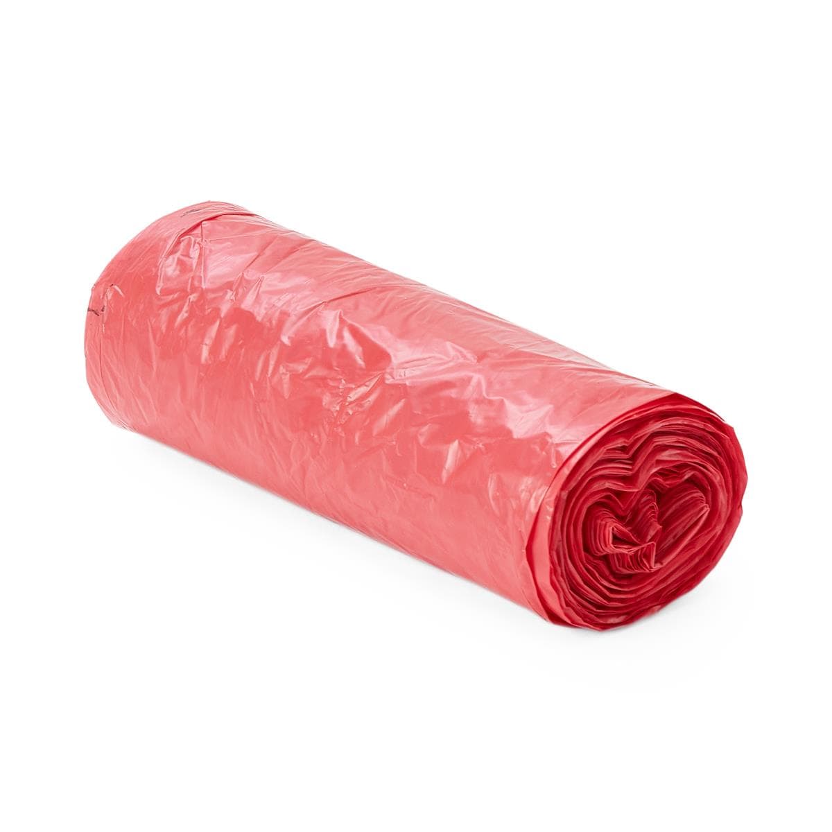 Medline Biohazard Liners, Print, 24 x 24 Inch, 10 Gal, 13 Mic, Roll - Roll of 25 - Image 1