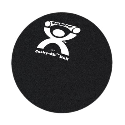 CanDo Cushy-Air Hand Ball, 10 Inch, Black - Image 1