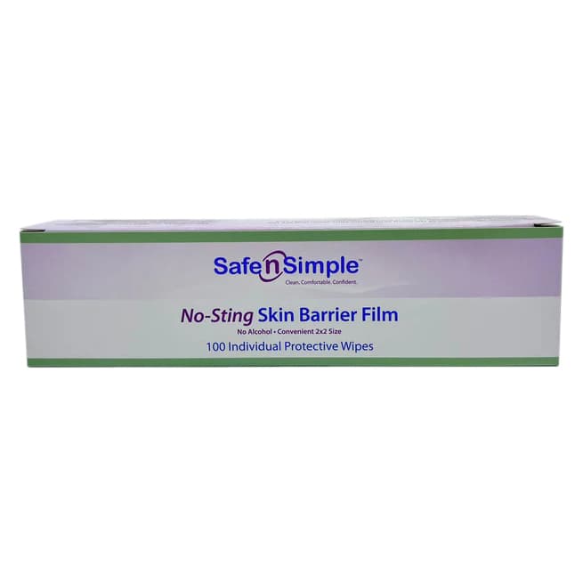 Safe n' Simple No-Sting Skin Barrier Sachet - Package of 100 - Image 1