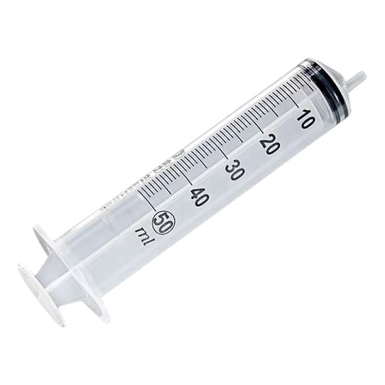 BD General Purpose Syringe, Eccentric Luer Slip Tip Syringe, 50 mL - Box of 60 - Image 1