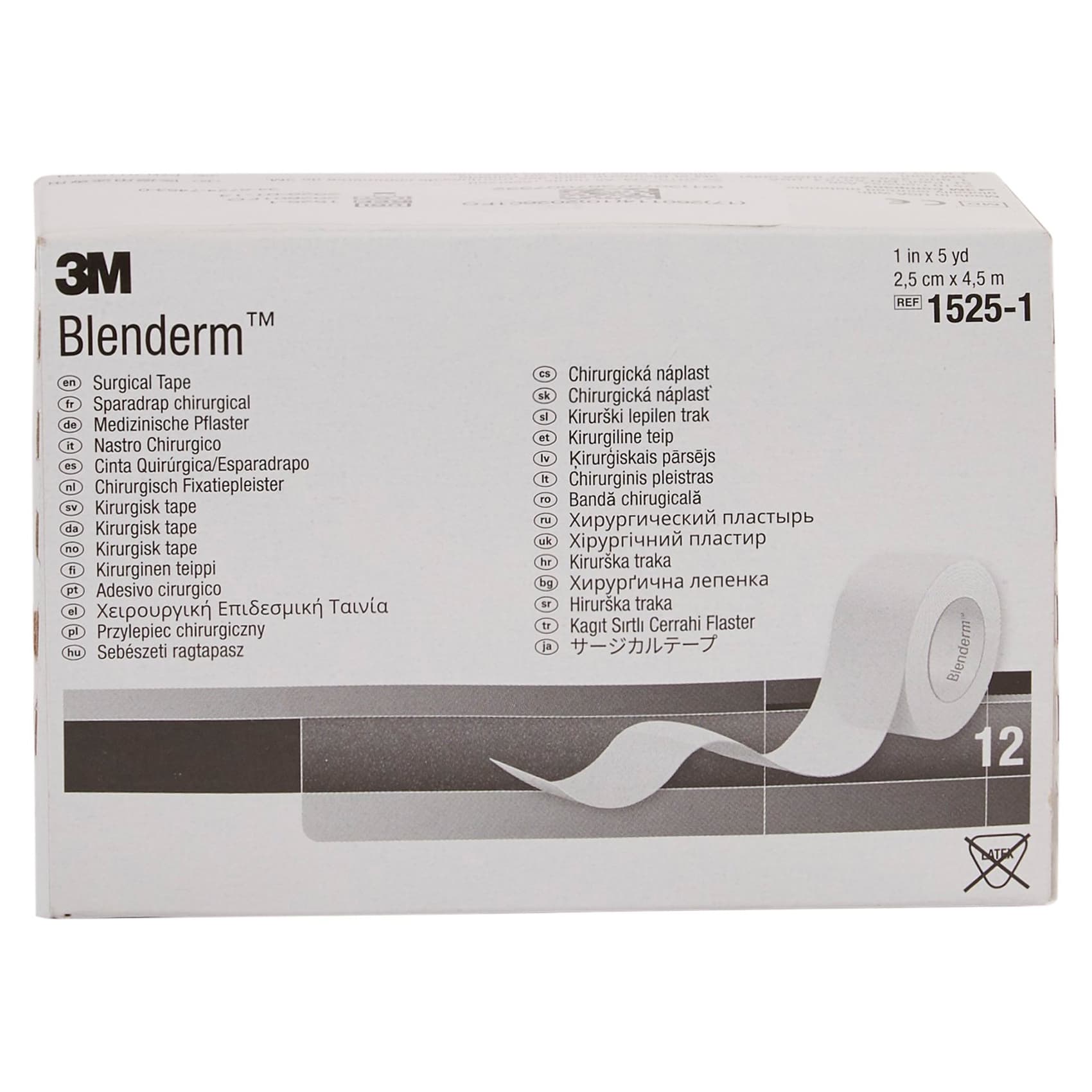 3M Blenderm Hypoallergenic Surgical Tape - Image 2