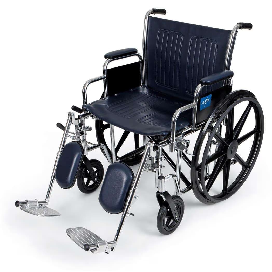 Medline Excel Extra Wide Bariatric Wheelchair - Image 1