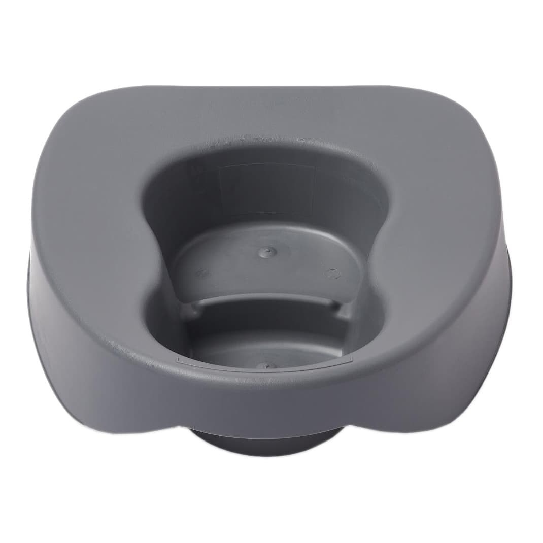 Durafit Bariatric Contour Bedpan, Graphite - Each - Image 1