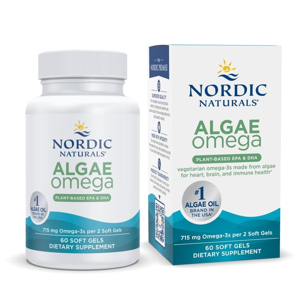 Nordic Naturals Algae Omega - Bottle of 60 - Image 1