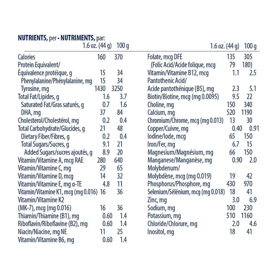 Glytactin Swirl 15 GMP-Based PKU Powdered Formula, Chocolate, 1.6 oz - Case of 14 - Image 2