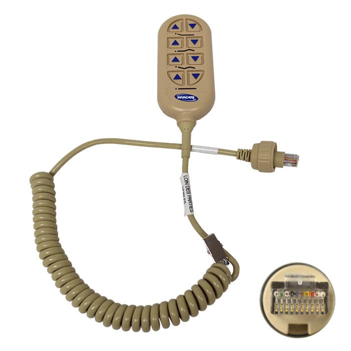 Invacare 8-Function Bed Control Pendant with Loop