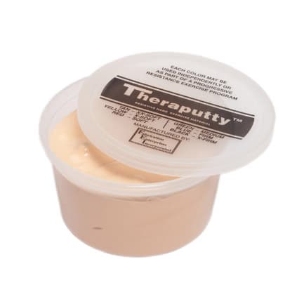 Theraputty Standard Exercise Putty, 1 Lbs, Tan, 2X Soft - Image 1