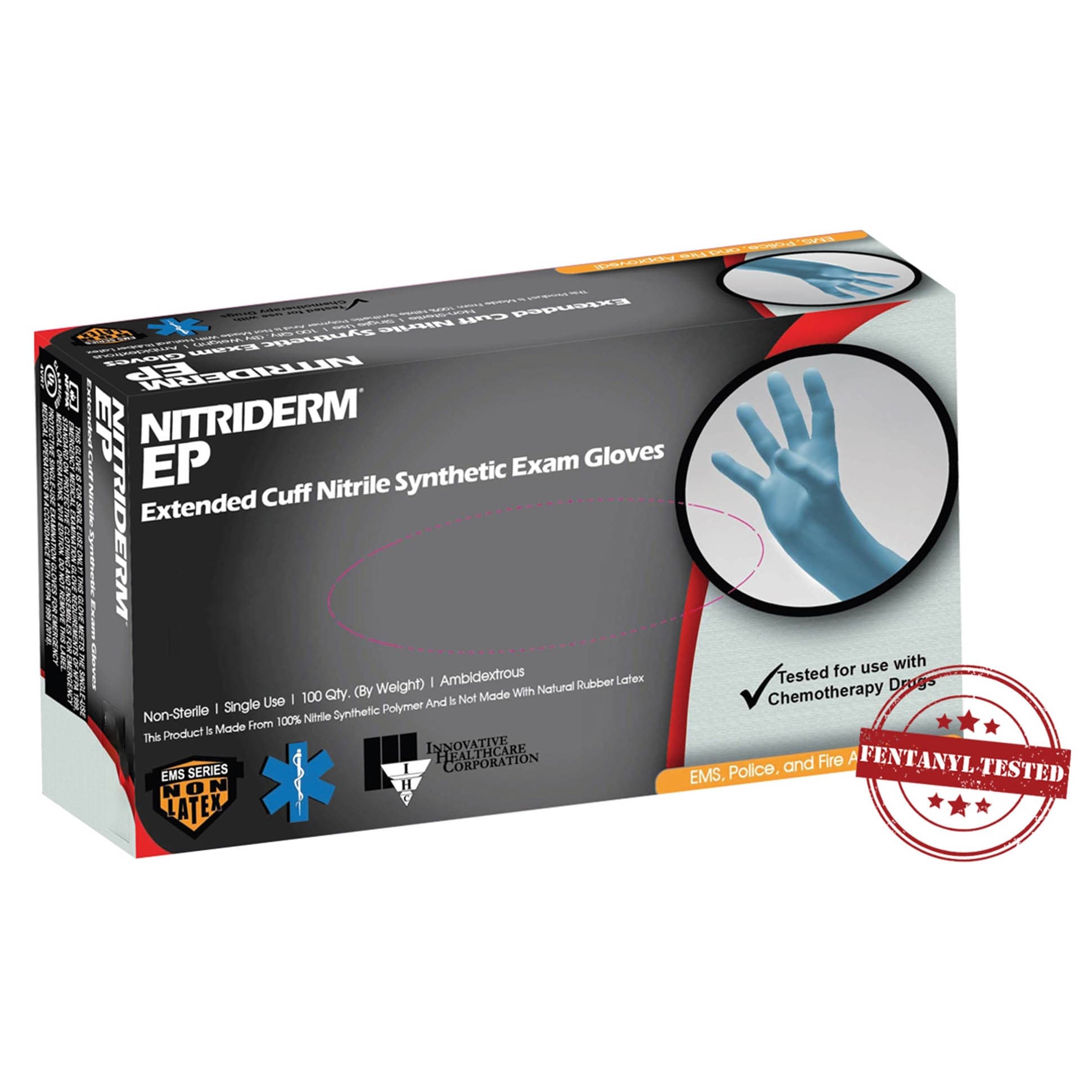 NitriDerm EP Nitrile Exam Gloves