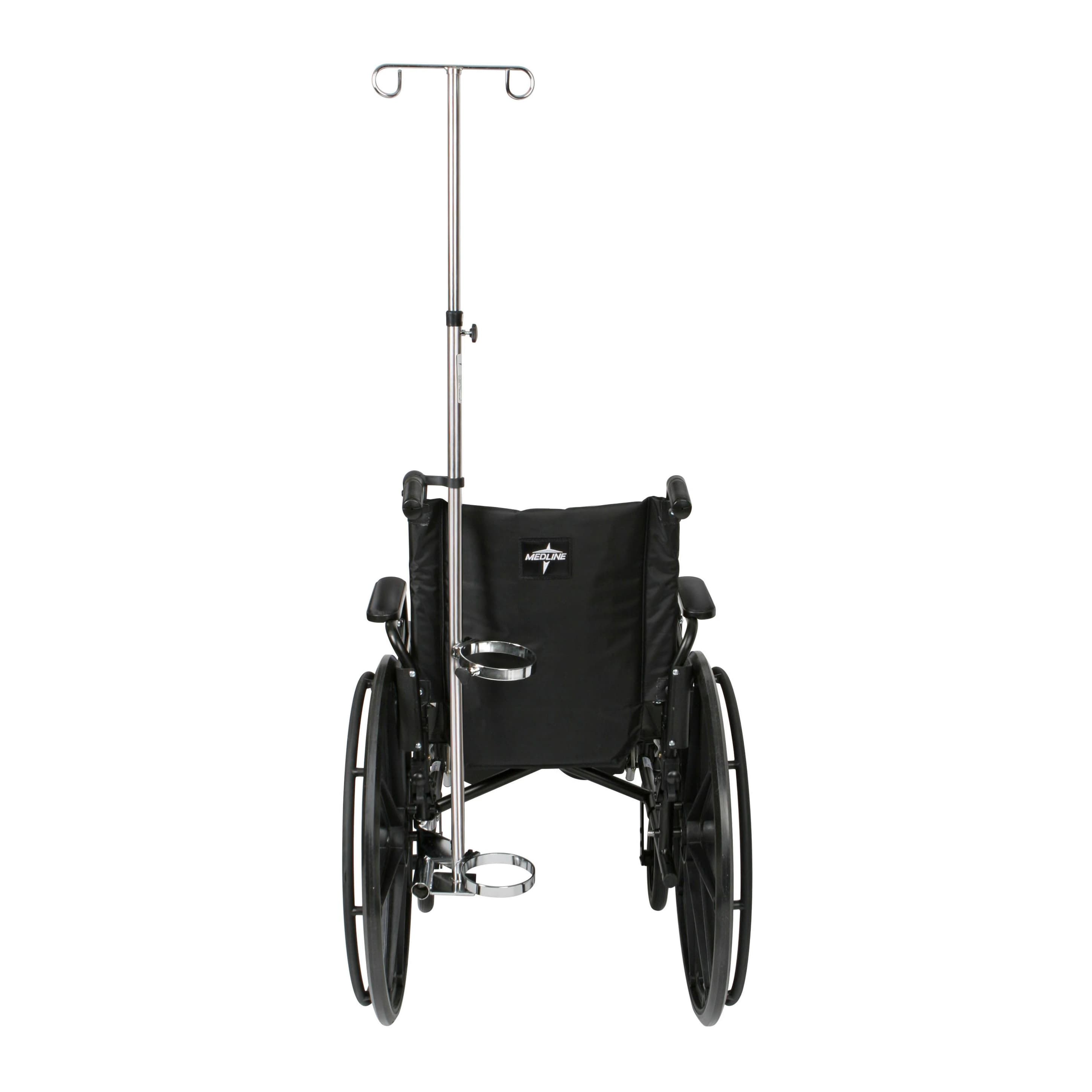 Medline 5-in-1 IV/O2 Anti-Theft Accessory for Wheelchairs