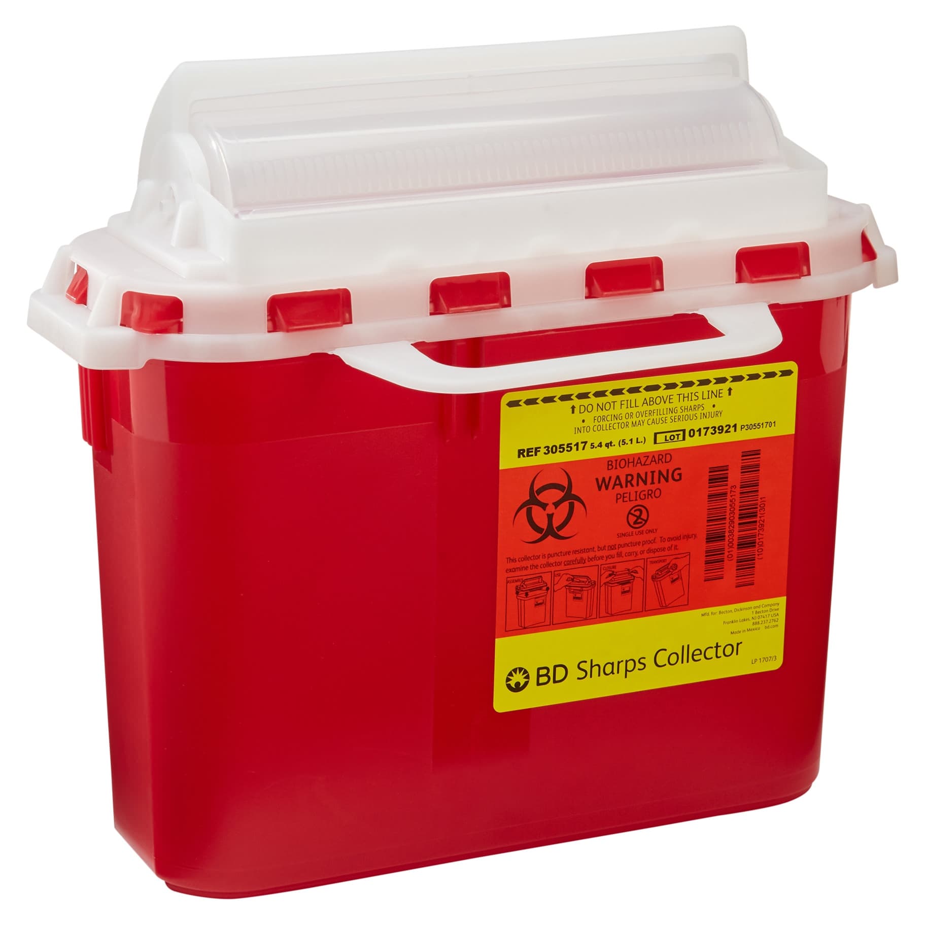 BD Next-Generation Patient Exam Room Sharps Collector - Image 2