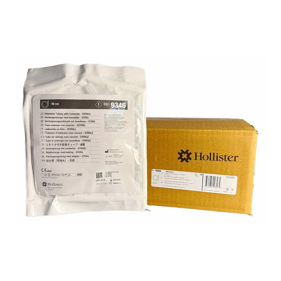 Hollister Extension Tubing for Urinary Leg Bag, Sterile - Box of 10 - Image 1
