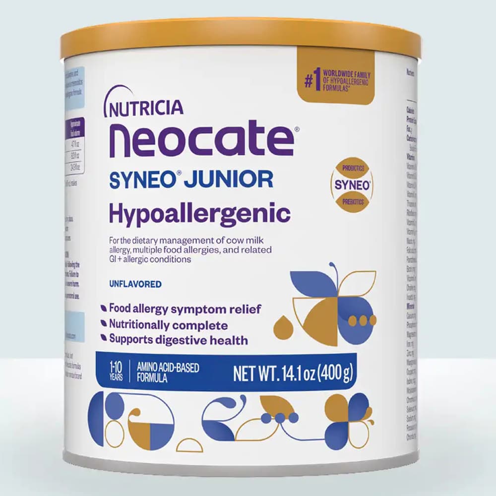 Neocate Syneo Junior Pediatric Oral Supplement, Unflavored, 14.1 oz. - Case of 4 - Image 1