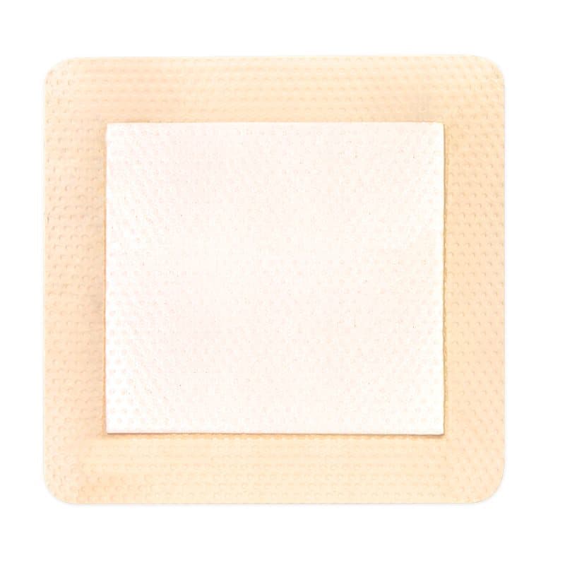ComfortFoam Ag Border Silicone Foam Wound Dressing with Silver, 2 x 2 Inch - Each - Image 1