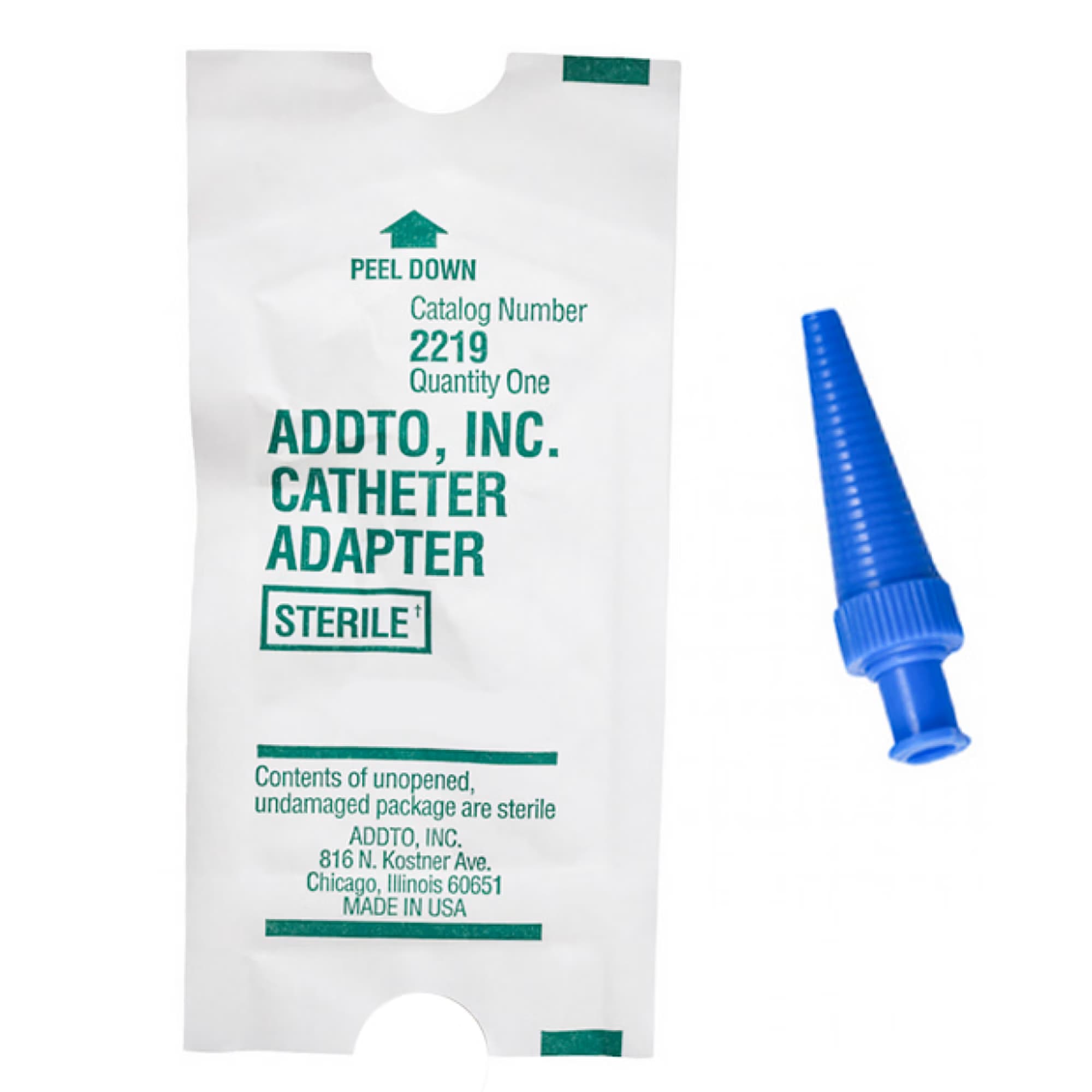 Addto Catheter and Syringe Adapter - Each - Image 1