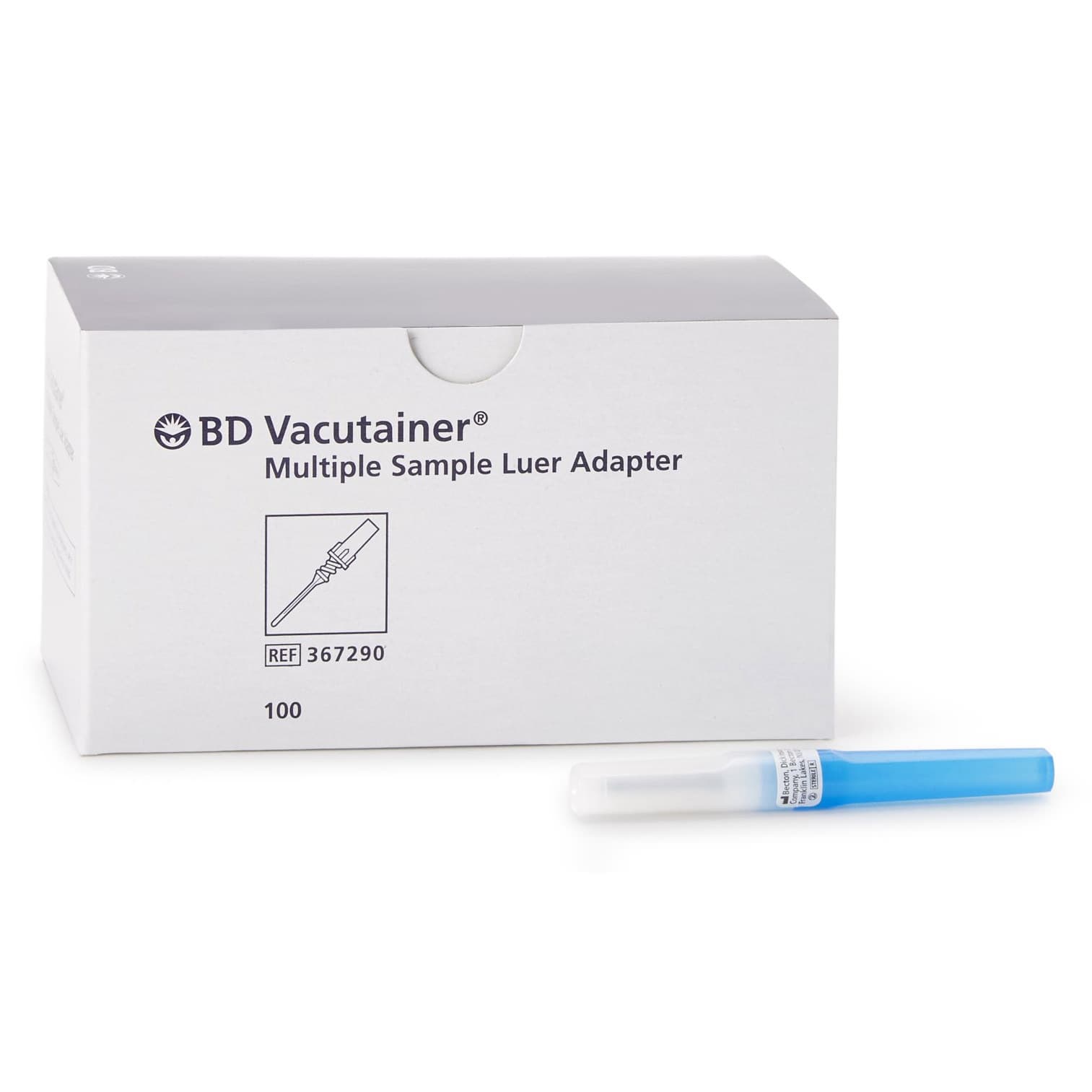 BD Vacutainer Multiple Sample Luer Adapter - Box of 100 - Image 1