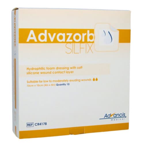 Advazorb Silfix Silicone Foam Dressing