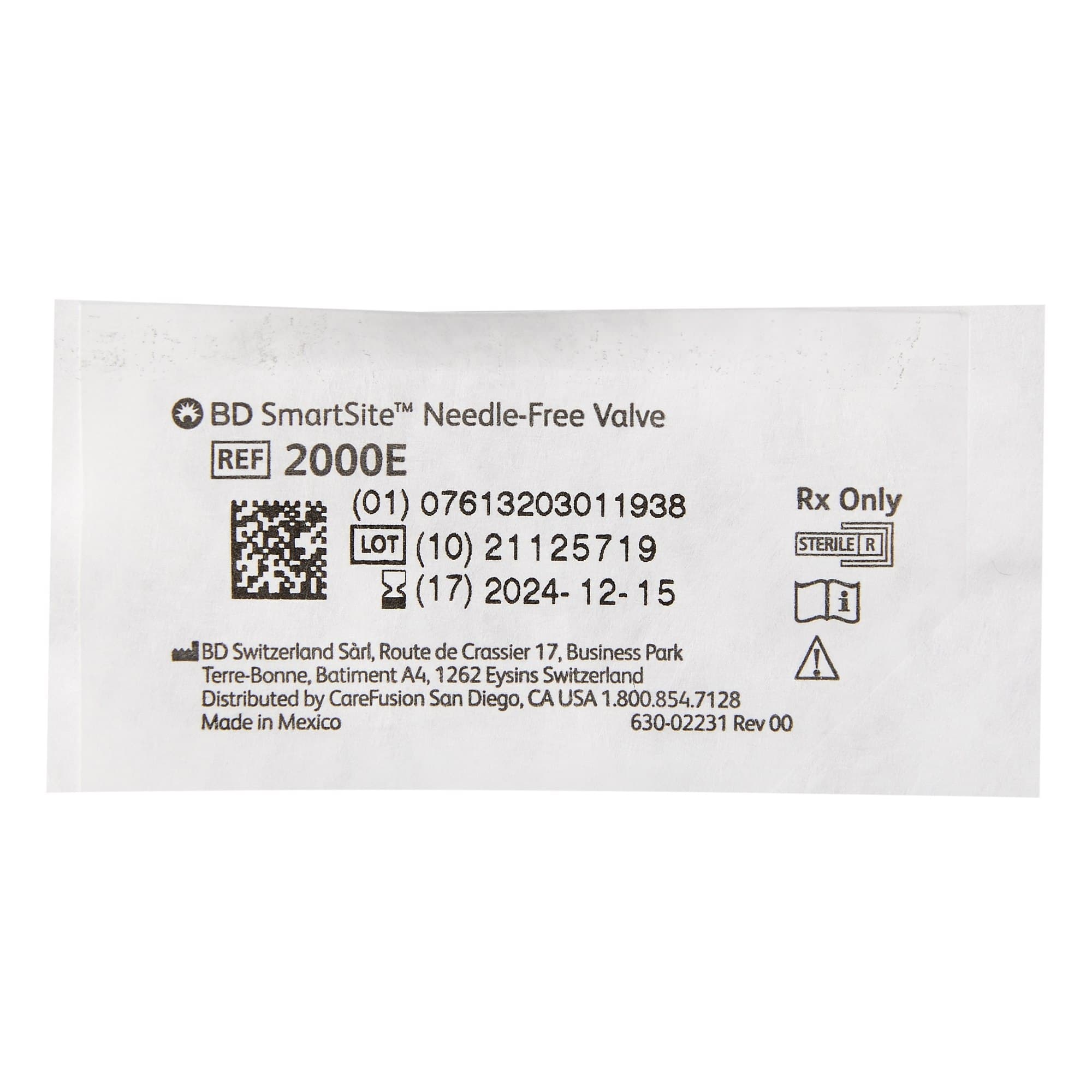 BD SmartSite Needleless Connector - Each - Image 2
