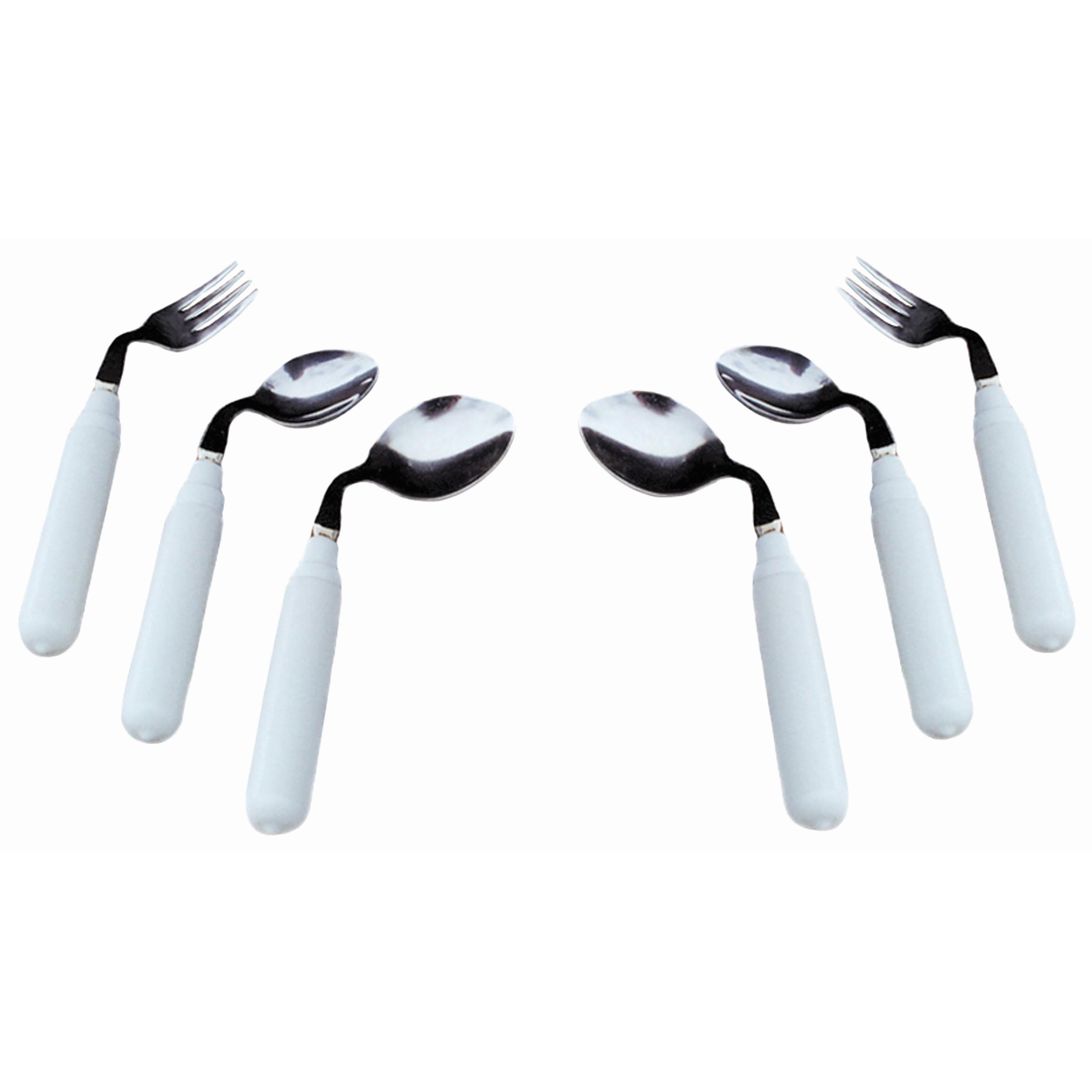 FabLife Comfort Grip Cutlery, fork, Left Hand - Image 1
