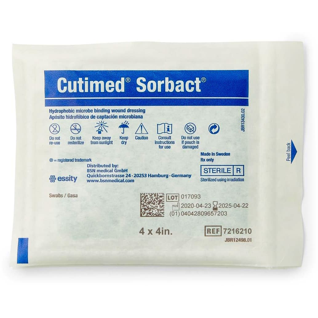 Cutimed Sorbact Wound Dressing Pads - Image 2