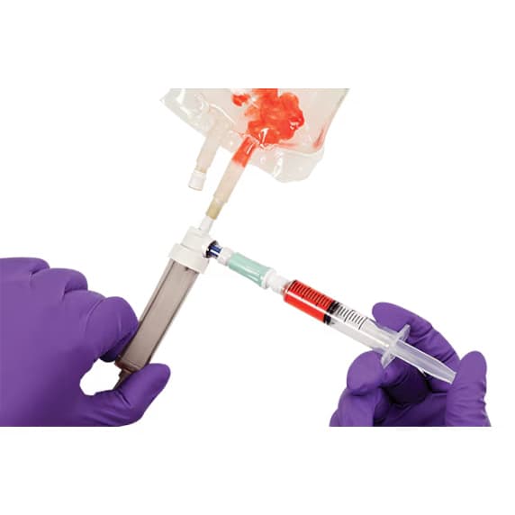 BD Texium closed male luer with female cap, 0.12 mL - Case of 100 - Image 5