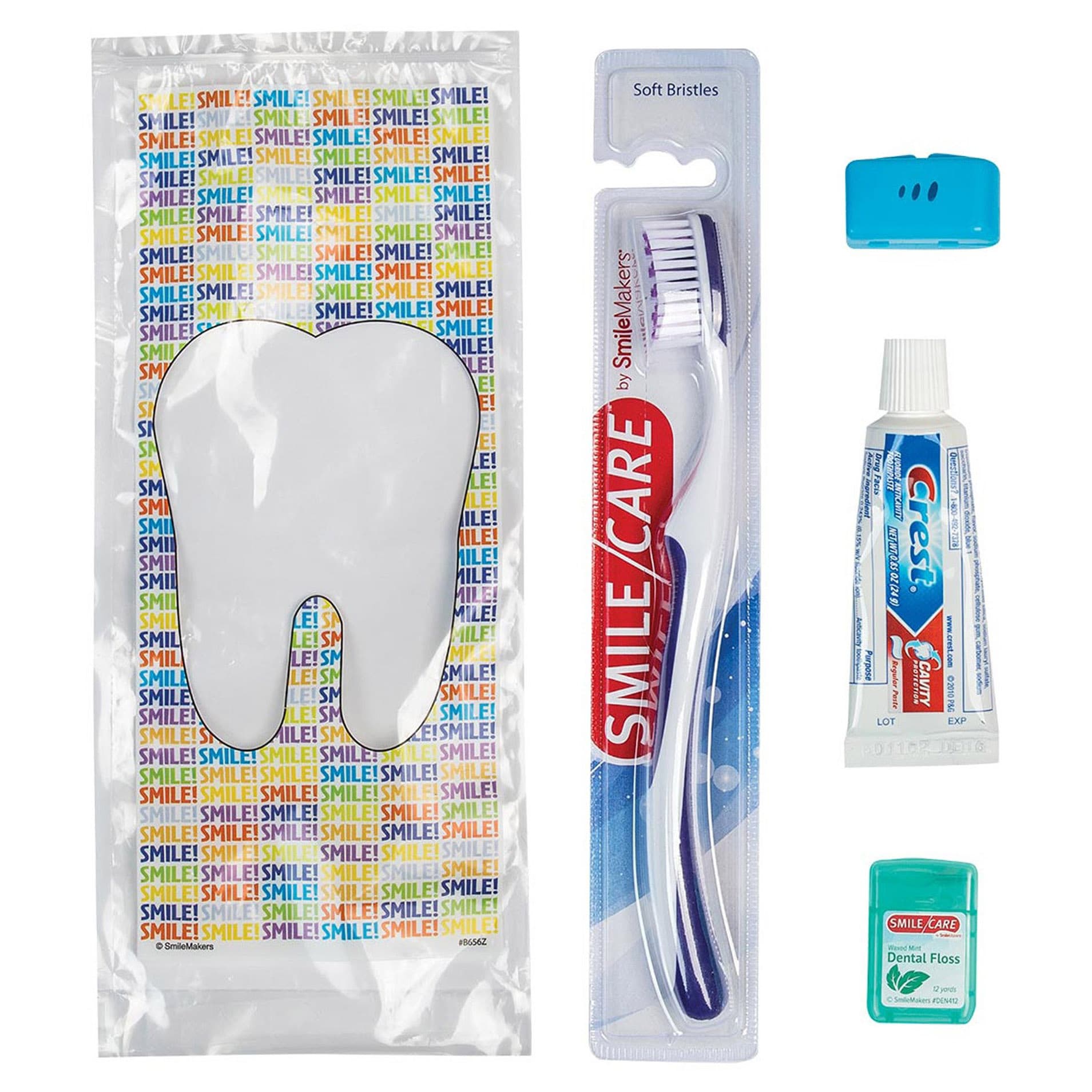 SmileCare Adult Dental Kit, Non- Sterile - Image 1