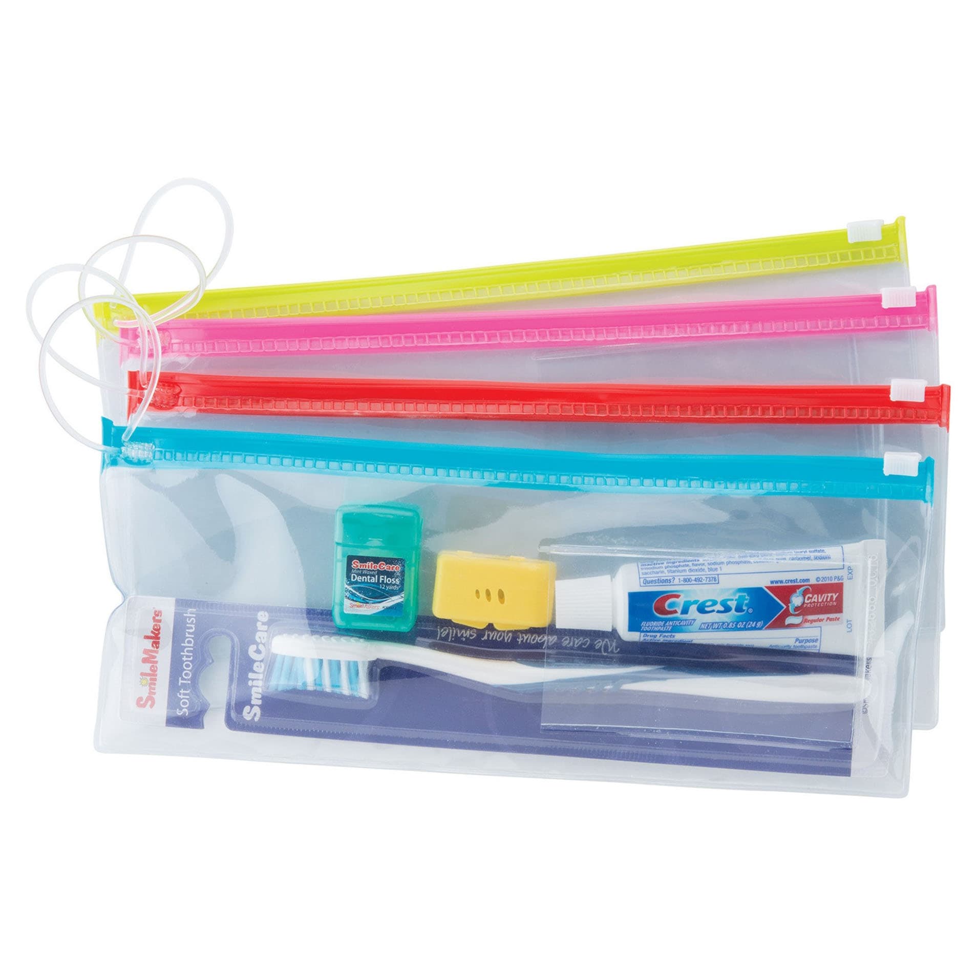 SmileCare Adult Dental Kit, Non- Sterile, Extra Care - Box of 72 - Image 1